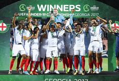 Inglaterra campeón de Eurocopa Sub 19: venció 2-1 a Portugal