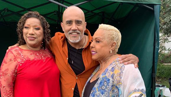 Marco Romero y Bartola invitaron a Lucía de la Cruz para el último programa de “Una y mil voces”. (Foto: Instagram)