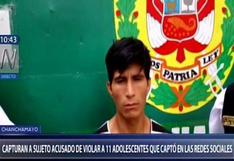 Perú: cae hombre acusado de violar a 11 jóvenes que captó por Internet