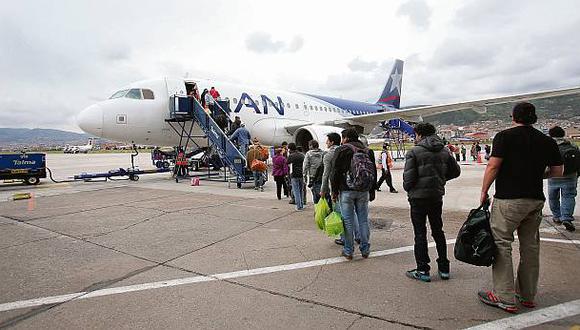 Aerolínea LAN Perú anunció que volará a Jaén, Jauja y Malvinas