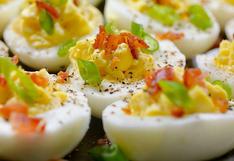 Prepara huevos rellenos light, una opción fácil y sencilla 