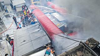 Incendio en La Cochera, por Enrique Bonilla Di Tolla