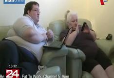 Reino Unido: Obesos se casan y vecinos lo repudian por… (VIDEO)