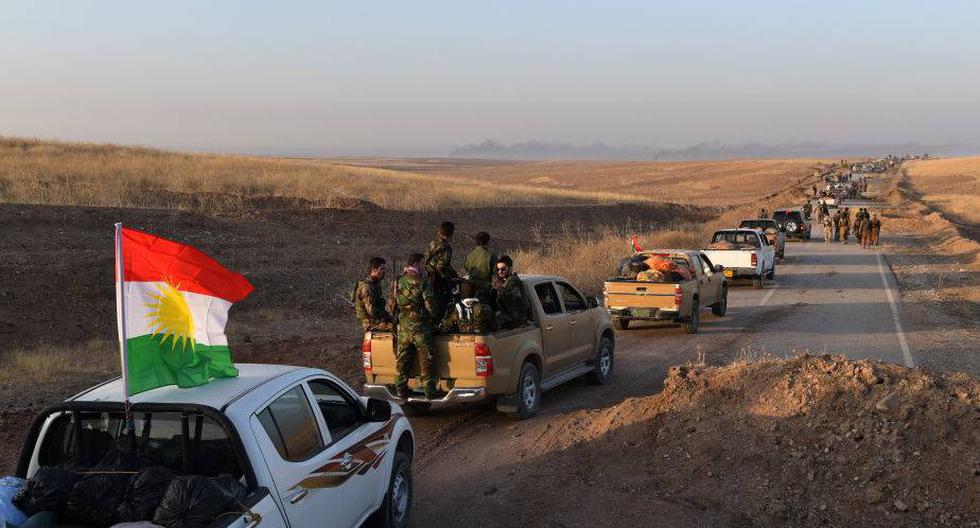 Peshmergas en pie de lucha contra ISIS. (Foto: Getty Images)