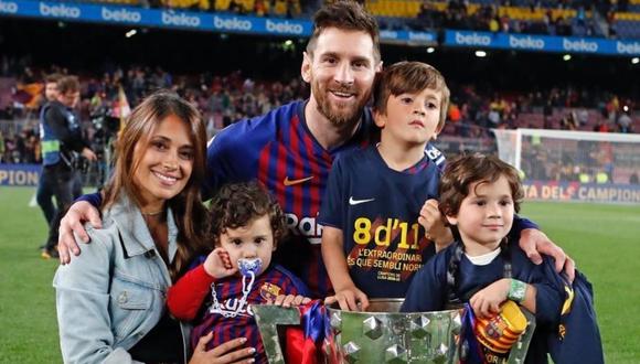 Antonella Roccuzzo y su tierno saludo a Lionel Messi por el Día del Padre. (Foto: Instagram oficial)