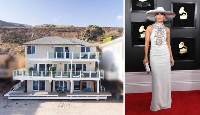 Jennifer Lopez compró esta casa de playa en Malibú, California. Pagó por ella U$ 7.5 millones. (Foto: The MLS)
