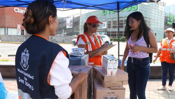 Personal municipal de Gestión del Riesgo de Desastres recibirá la ayuda en el horario de 8:30 a. m. a 5 p. m. (Foto: Municipalidad de San Isidro)