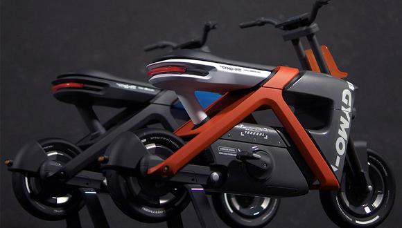 Este prototipo de moto eléctrica reúne todo lo necesario para tener un gimnasio en casa. (Foto: yankodesign.com)