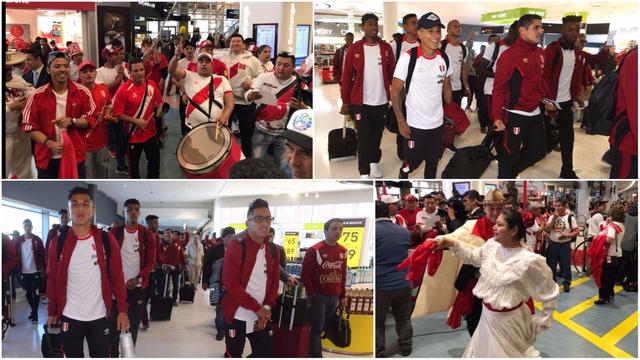 Selección peruana ya se encuentra en Auckland - Nueva Zelanda. (Foto: Daniel Apuy - USI - FPF)