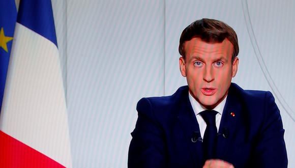 Coronavirus en Francia: el presidente Emmanuel Macron anunció nuevas medidas para contrarrestar el covid-19. (Foto: Reuters)