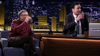 YouTube: Bill Gates bebió "agua de desechos" en programa de TV