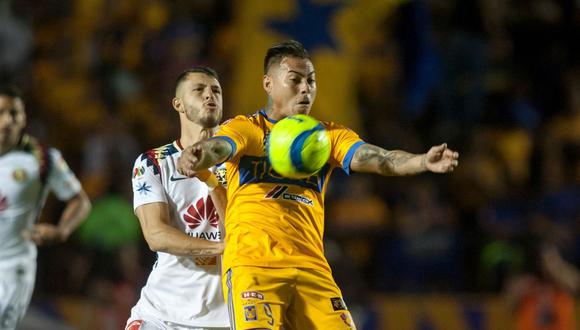 América enfrenta a Tigres este sábado (8:00 pm. EN VIVO y ONLINE por UNIVISIÓN) en el estadio Universitario por la jornada 6 de la Liga MX. (Foto: AFP)
