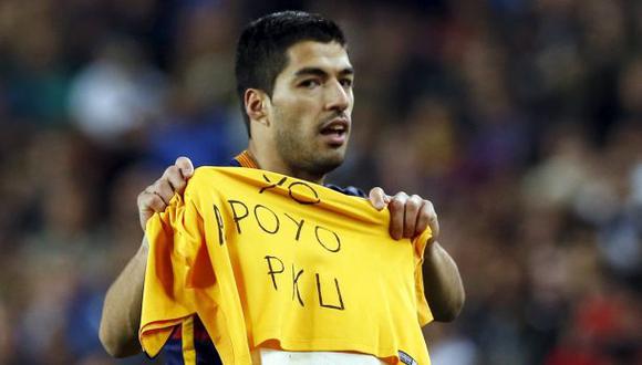 Luis Suárez sobre su póker: "El objetivo es el título de Liga"