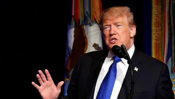 Donald Trump anuncia la ampliación de sistema de misiles de Estados Unidos ante amenaza de rivales. (EFE).
