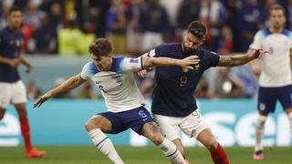 Inglaterra no pudo ante Francia: perdió 2-1 por cuartos de final