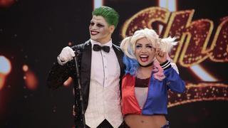 "El gran show": Diana Sánchez sorprendió como Harley Quinn