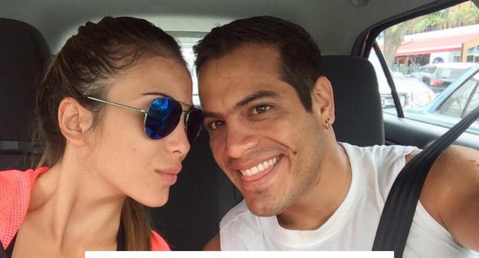 Mónica Rincón y Ernesto Jiménez derrochan amor en las redes sociales. (Foto: Twitter)