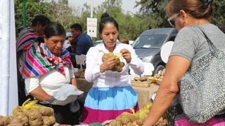 Campo de Marte: productores de Pasco, Junín y Huancavelica promueven consumo de papa 
