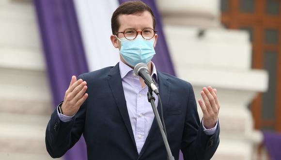 Congresista Alejandro Cavero cuestionó la posición de la Defensoría del Pueblo respecto al archivamiento de la denuncia contra el expresidente Manuel Merino. (Foto: GEC)