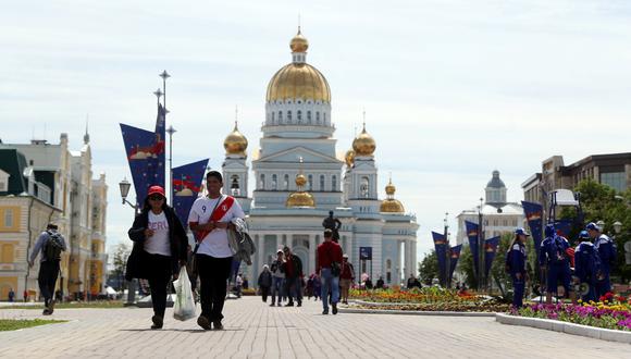 Una imagen del centro de Saransk, la coqueta capital de Mordovia ubicada en la cuenca del río Volga. (Foto: Reuters)