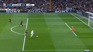 Real Madrid vs. PSG: la increíble opción de gol que desperdició Cristiano Ronaldo