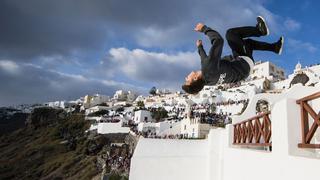 Las increíbles acrobacias en la final del torneo de Parkour