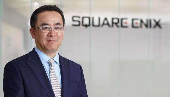Yosuke Mastuda, presidente de Square Enix, comunicó que en 2023 se enfocarán en videojuegos blockchain y NFTs. (Foto: Square Enix)