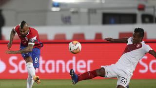 Perú cae 2-0 ante Chile por las Eliminatorias Qatar 2022