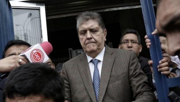 Sobre Alan García pesa desde noviembre del 2018 una orden de impedimento de salida del país por un plazo de 18 meses. (Foto: Mario Zapata / El Comercio)