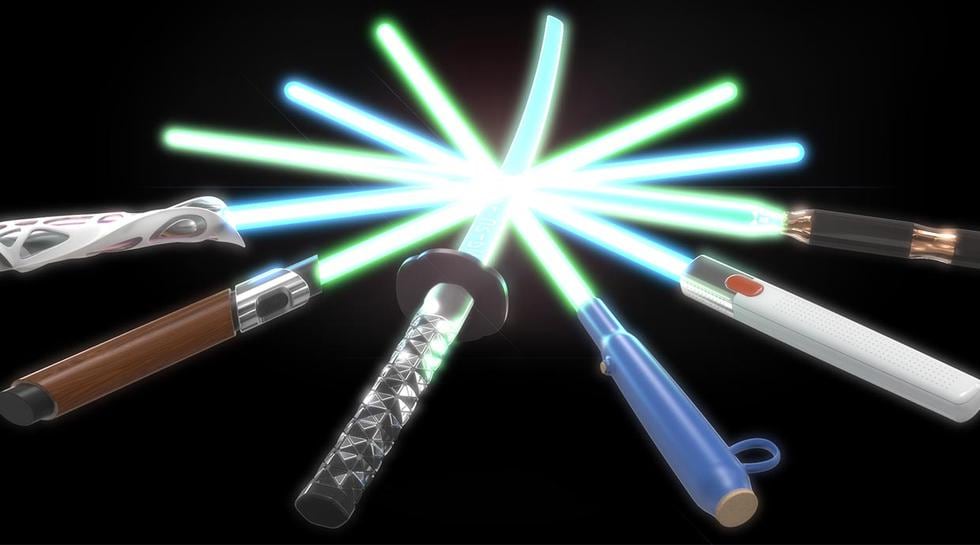 Los sables de luz de Star Wars serpan construidos pronto y las ganancias donadas a caridad. (Foto: designxsaber.com)