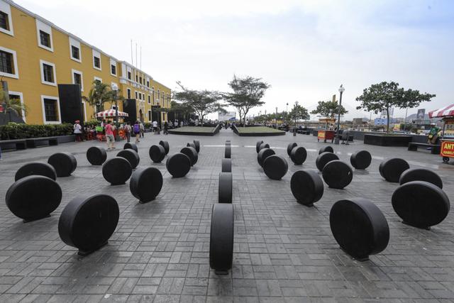 La Municipalidad de Lima inició los trabajos de renovación integral del sistema de iluminación en la alameda Chabuca Granda. (Foto: Municipalidad de Lima)
