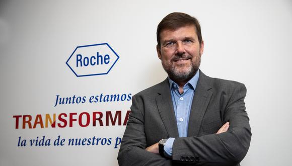 "Estamos en una fuerte transición del portafolio", afirma Rolf Hoenger, director de la Roche para la región. (Foto: Eduardo Cavero/El Comercio)