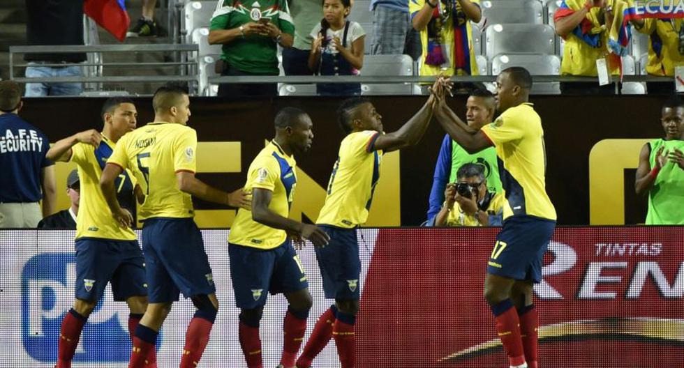 Ecuador espera ganar y pasar a cuartos de final de la Copa (AFP)