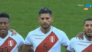 Así sonó el Himno Nacional peruano en el encuentro ante Nueva Zelanda | VIDEO