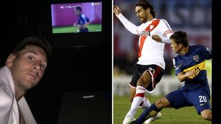 Lionel Messi se desvela en España para ver clásico River-Boca