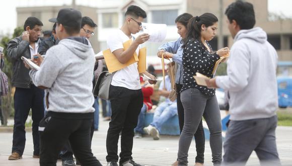 Ministro de trabajo sostuvo que el empleo se va recuperando. (Foto: GEC)