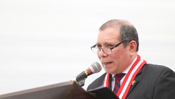 El presidente del Poder Judicial, Javier Arévalo, se pronunció sobre el caso del juez condecorado por la presidenta Dina Boluarte. (Foto: Poder Judicial)