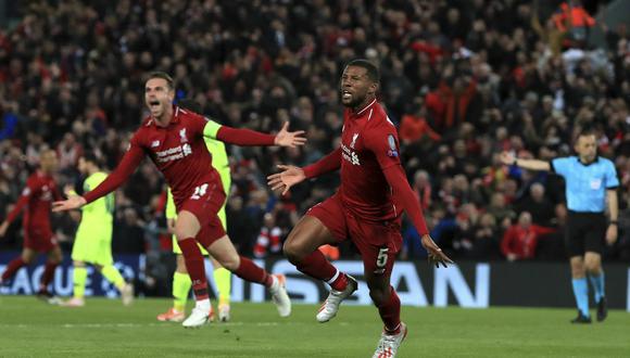 Luego de perder 3-0 en la ida, Liverpool goleó 4-0 al Barcelona en Anfield y clasificó a la final de la Champions League. (Foto: AP)