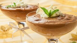 Mousse de chocolate belga