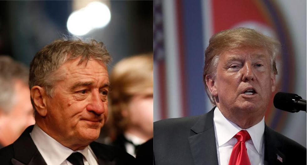 Donald Trump, dijo que Robert de Niro tiene un coeficiente intelectual \"muy bajo\" después de que el actor dijese que el mandatario tuvo un \"comportamiento estúpido\" en la Cumbre del G7 (Getty Images)