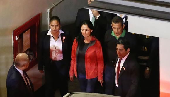 Ollanta Humala y Nadine Heredia cumplen prisión preventiva desde mediados del año pasado. (Foto: AFP)