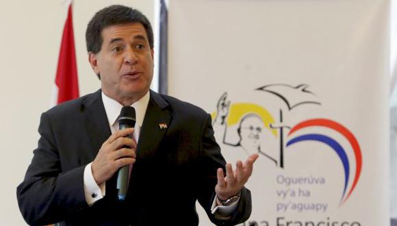Horacio Cartes: "Que el Papa venga a Paraguay es un milagro"
