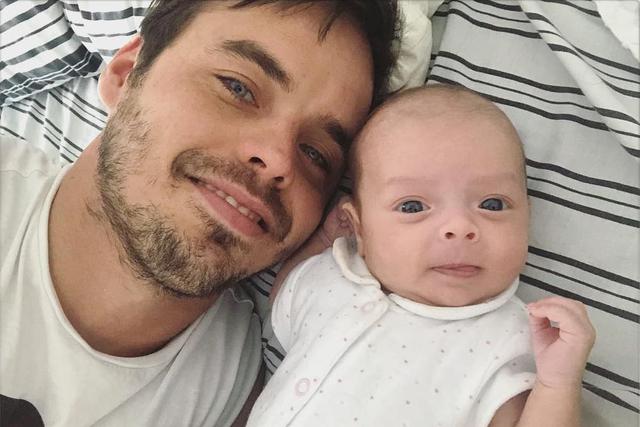 Rita Sánchez Rojas y su padre Benjamín Rojas. El actor argentino es recordado por interpretar a Pablo en la telenovela "Rebelde Way". (Foto: @rojas_benja/Instagram)