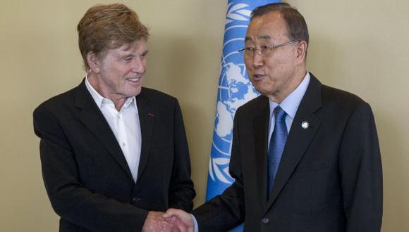 Robert Redford pide cuidar el planeta en discurso ante la ONU