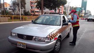 Coronavirus en Perú: taxis autorizados podrán prestar servicio este Jueves y Viernes Santo