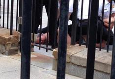 Hombre es arrestado tras desnudarse frente a la Casa Blanca