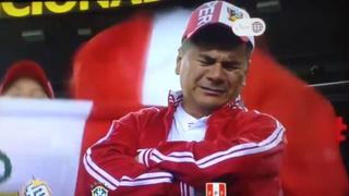 Perú vs. Brasil: hincha se emocionó con triunfo y lloró [VIDEO]