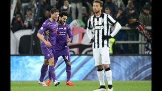 Fiorentina venció 2-1 a la Juventus en semifinal de Copa Italia