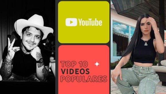 Entre los videos más vistos en YouTube México en 2021 están los de Christian Nodal y Kimberly Loaiza. (Foto: Instagram)