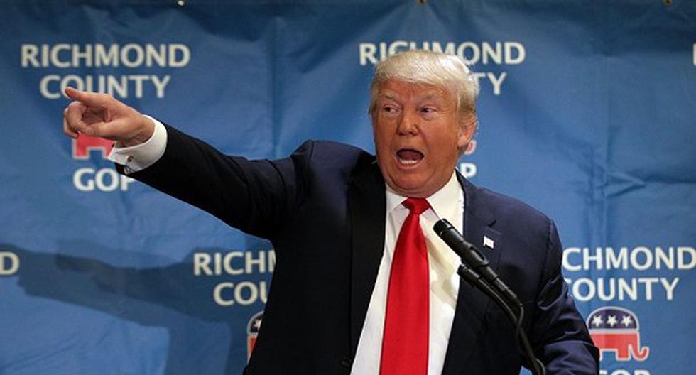Donald Trump presume victoria en New York. (Foto: Getty Images)